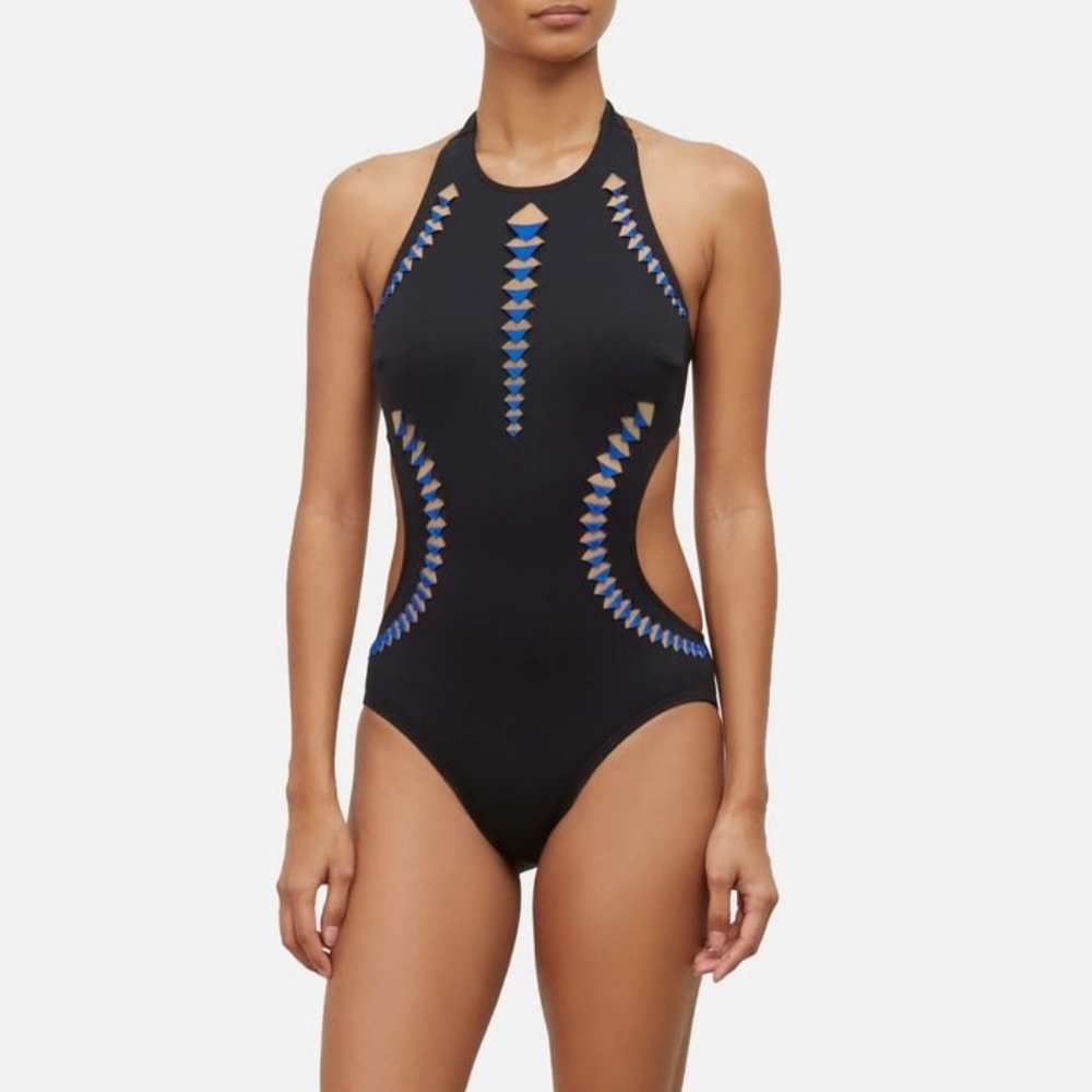 BNWT High Neck Monokini {Kenneth Cole}